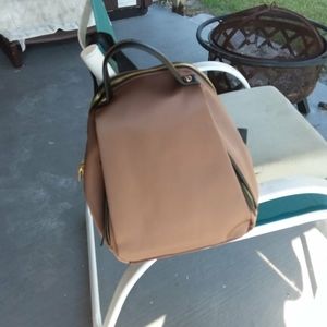 WNT BROWN BACKPACK/PURSE